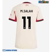 Camisa de Futebol Liverpool Mohamed Salah #11 Equipamento Secundário Mulheres 2025-26 Manga Curta
